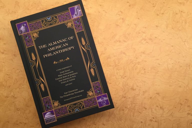 Power of Philanthropy Shines Through in New Almanac