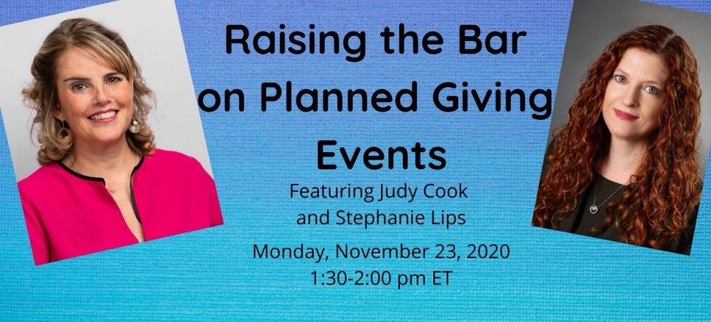 Raising the Bar on Planned Giving Events