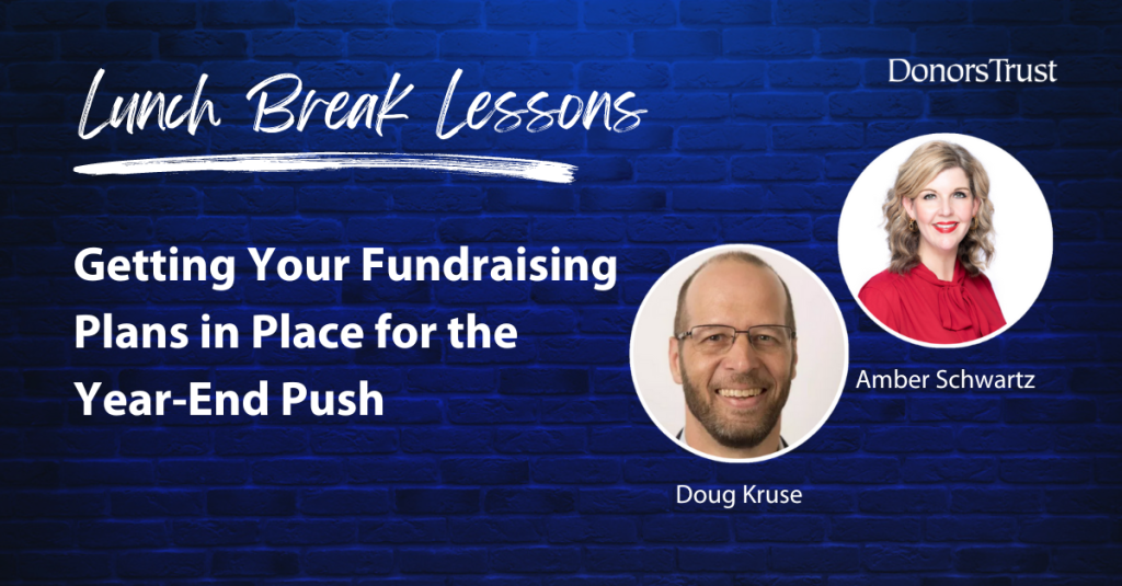 Getting Your Fundraising Plans in Place for the Year-End Push
