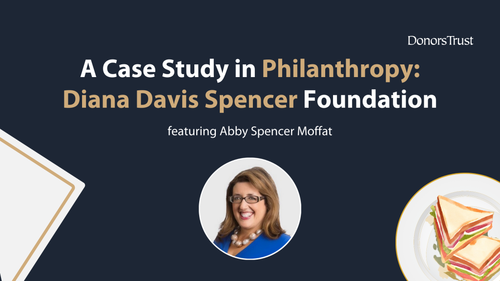 Case Study in Philanthropy -- Diana Davis Spencer Foundation